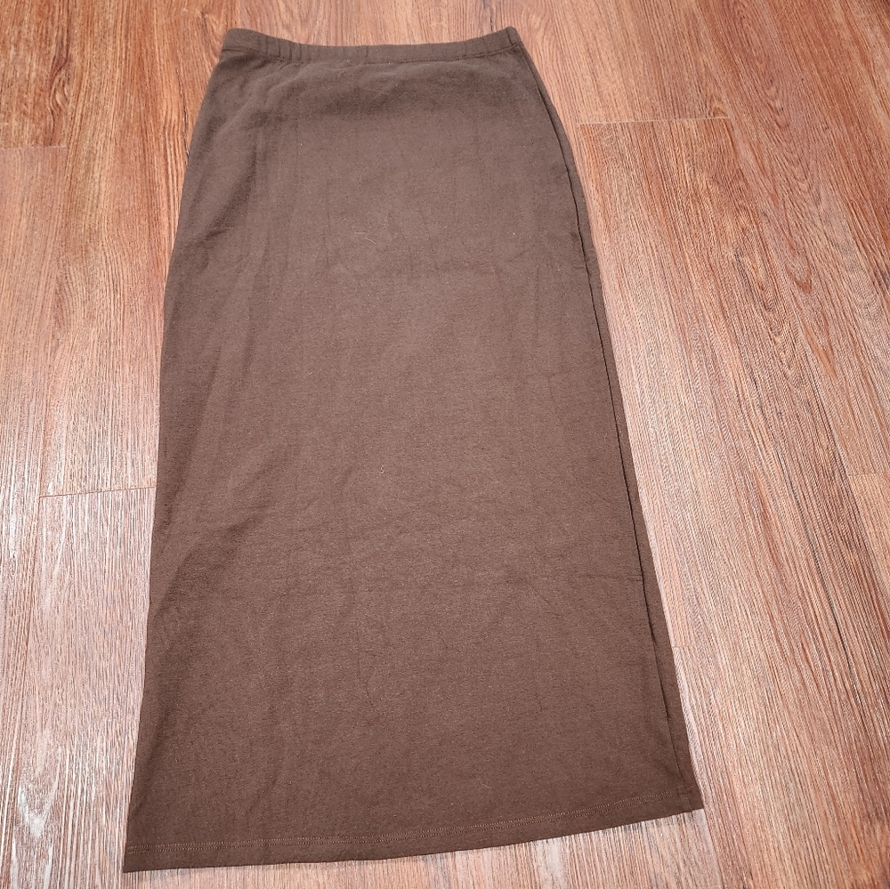 Reformation Brown Foster Knit Skirt - Picture 2 of 4